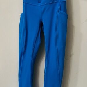 Lululemon high-rise Align leggings 25” in poolside blue